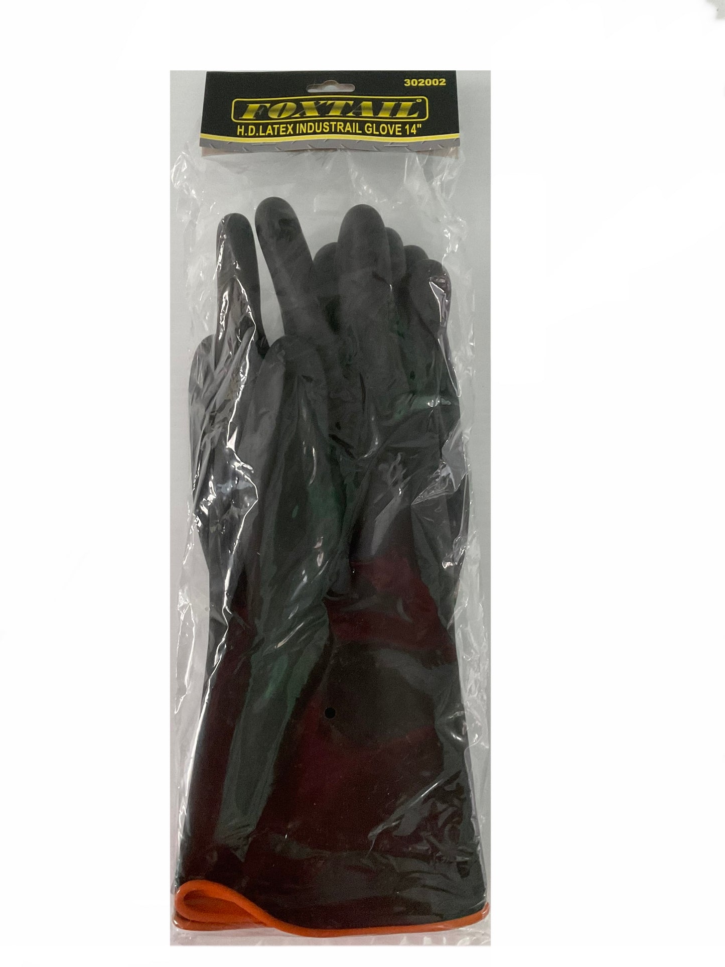 Guante de Goma Negro H.D.