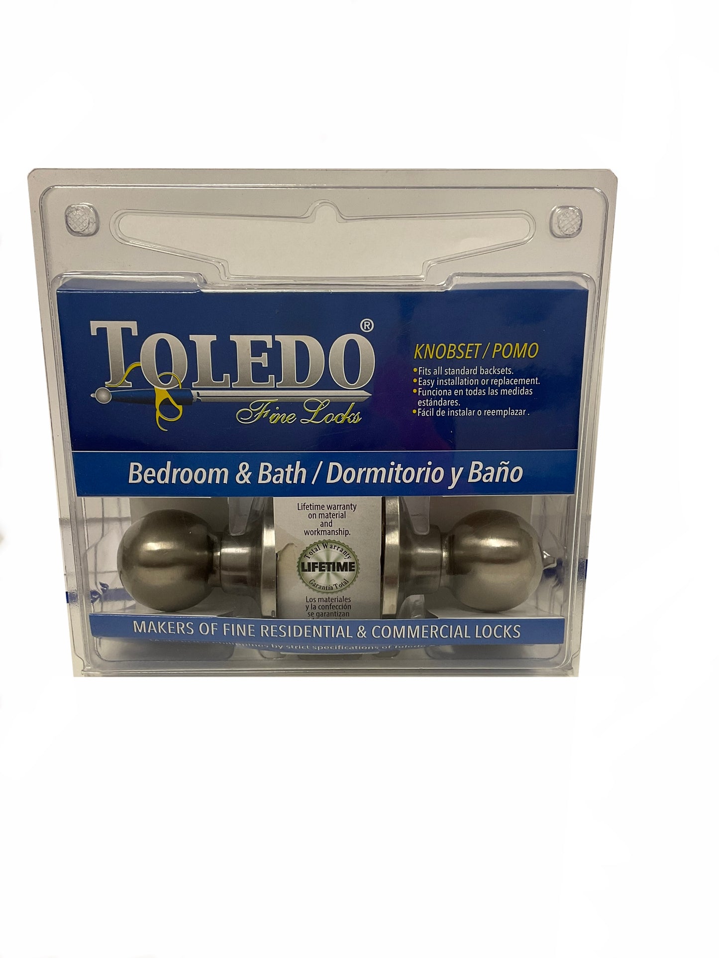 Cerradura Interior Sin Llave, Santiago - Toledo Fine Locks